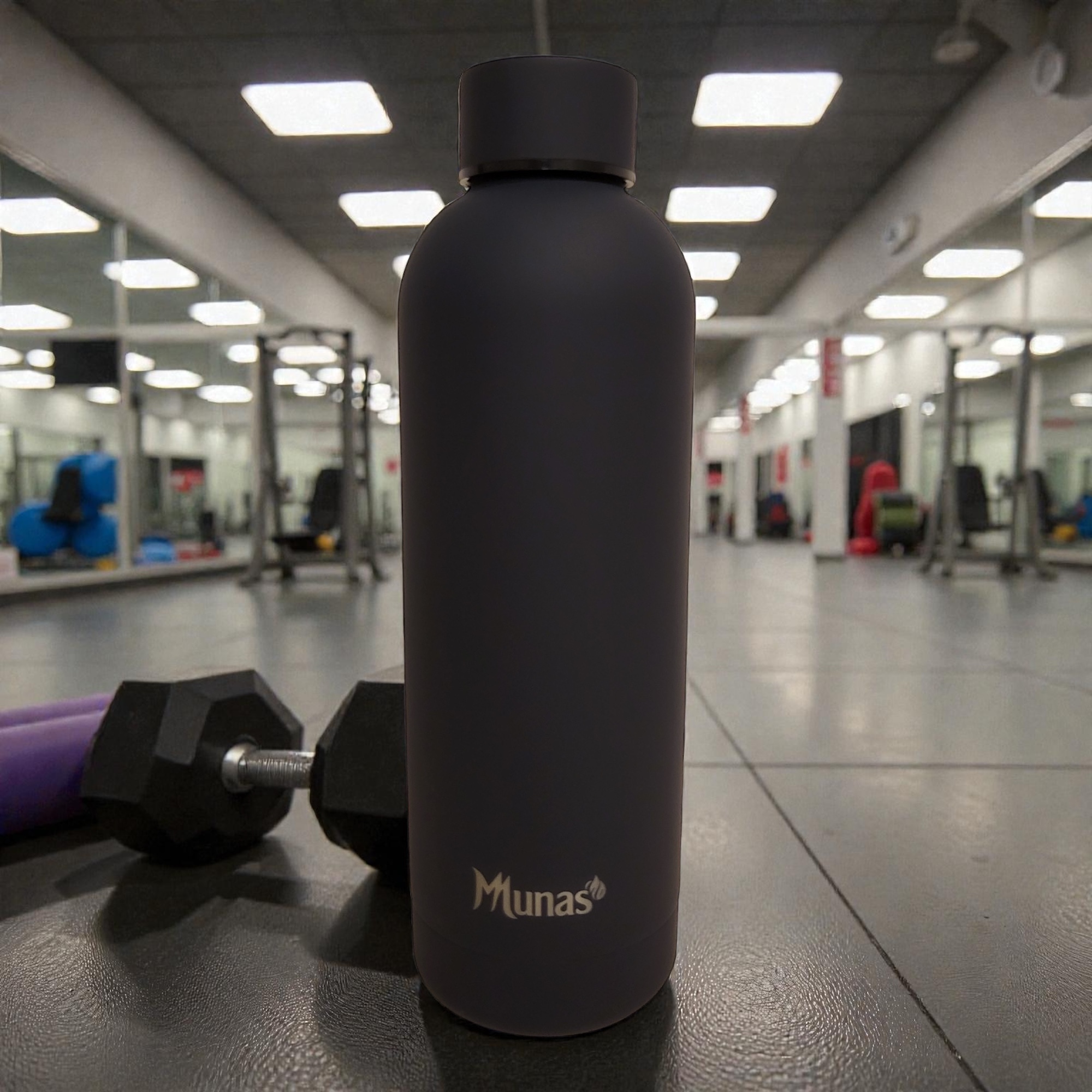 Munas Trinkflasche Fitnessstudio